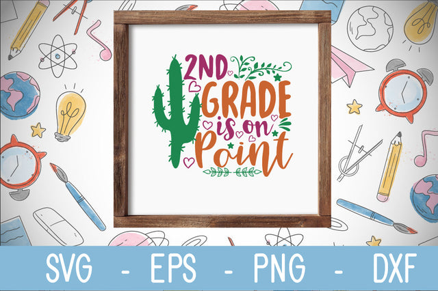 2nd grade is on point SVG SVG Svgcraft 
