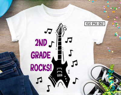 2nd Grade Rocks SVG Calico Creations Svg 
