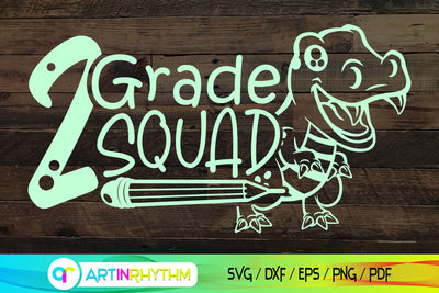 2nd Grade School svg SVG Artinrhythm shop 