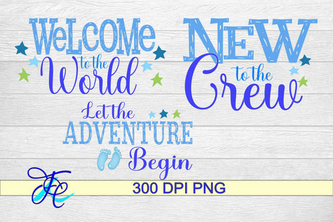 3 Baby Boy Sayings Sublimation Family Creations 