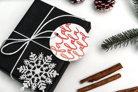 3 Designs! Joy, Peace and FaLaLaLaLa SVG Cut File | Christmas Designs | Holiday Cut Files | Files for Cricut SVG Maple & Olive Designs 