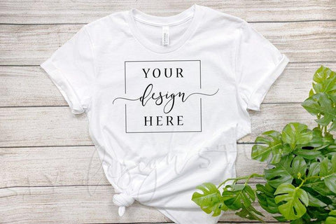 Sage Shirt Back Mockup on Hanger Bella Graphic by CreativSupply · Creative  Fabrica