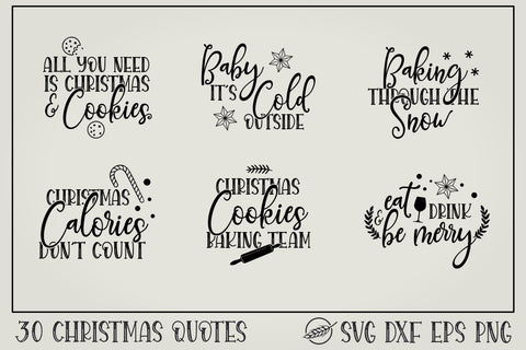 30 Christmas pot holder quotes SVG Boertiek 