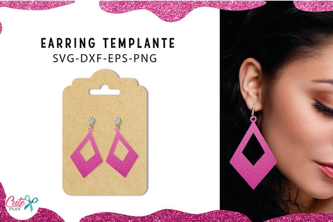 30 Earrings templante SVG Bundle for crafters SVG Cute files 