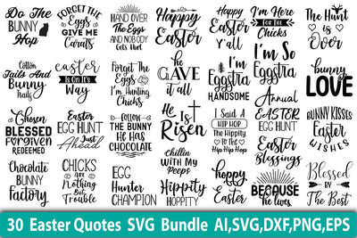 30 Easter SVG Bundle SVG orpitasn 