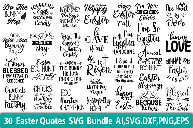 30 Easter SVG Bundle SVG orpitasn 