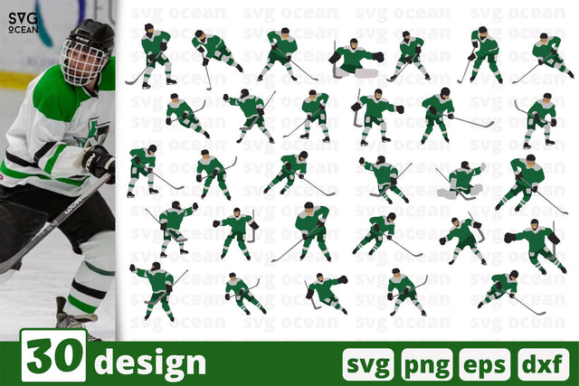 30 Hockey designs cricut svg SVG SvgOcean 