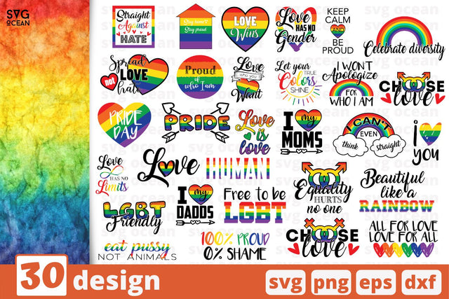 30 LGBT quotes cricut svg SVG SvgOcean 