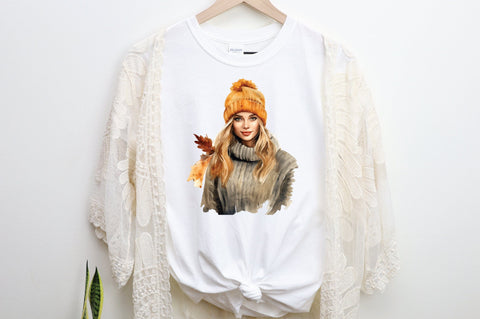 30 Watercolor Fall Clipart Bundle SVG Crafty Ideas 