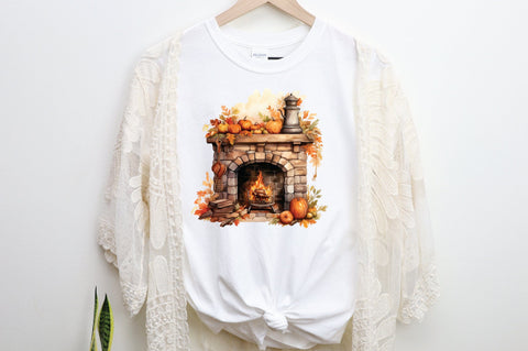 30 Watercolor Fall Clipart Bundle SVG Crafty Ideas 