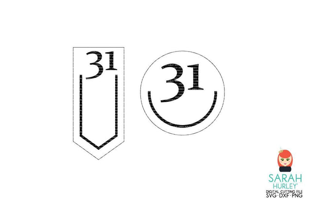 31 Paperclips SVG Sarah Hurley 