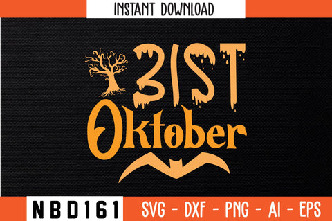 31st Oktober Svg Design SVG Nbd161 
