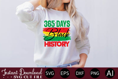 365 Days Black History svg SVG designmaster24 