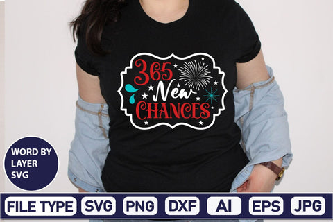 365 New Chances SVG Cut File SVG DesignPlante 503 