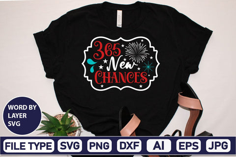 365 New Chances SVG Cut File SVG DesignPlante 503 