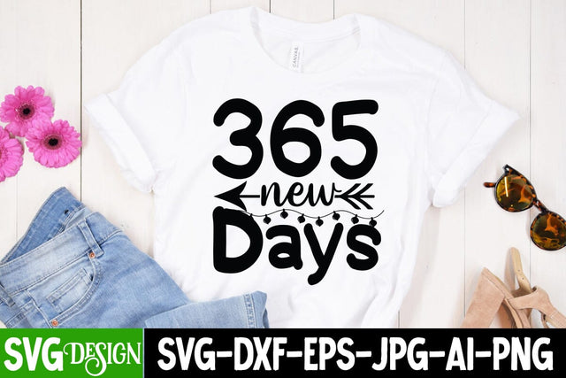 365 New Days SVG Cut File SVG BlackCatsMedia 