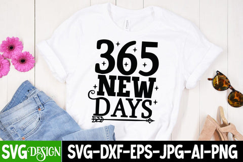 365 New Days SVG Cute File SVG BlackCatsMedia 