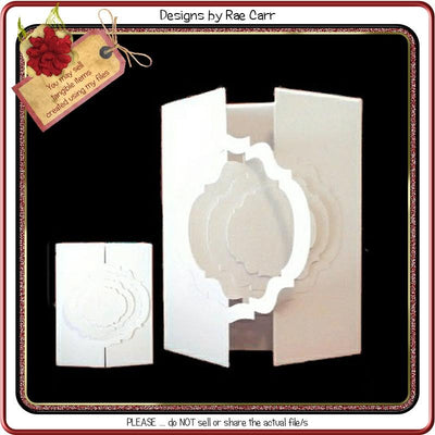 367 Interlocking Gatefold Card SVG Designs by Rae 