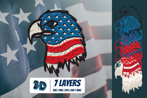 3D 4th of July SVG Bundle SVG SvgOcean 