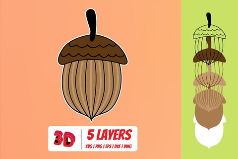 3D Autumn SVG Bundle SVG SvgOcean 