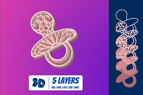 3D Baby Shower SVG Bundle SVG SvgOcean 