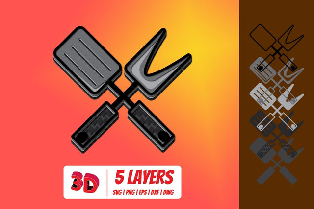 3D BBQ SVG SVG SvgOcean 