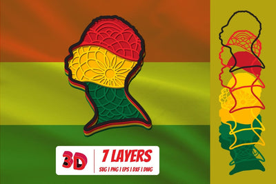 3D Black Man SVG SVG SvgOcean 