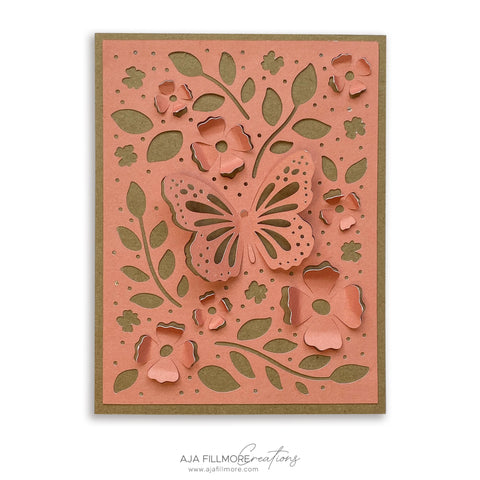3d Butterfly card 3D Paper Aja Nicole Designs 