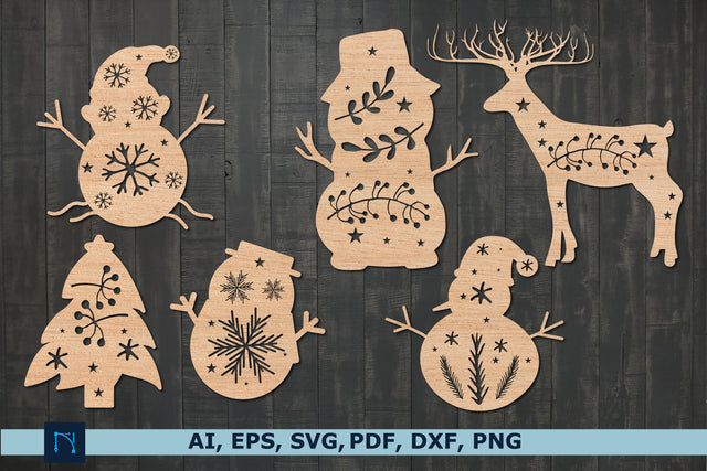 3d Christmas wall decor SVG bundle SVG MD JOYNAL ABDIN 