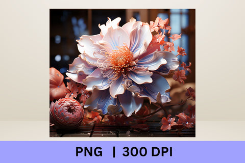 3d Floral Tumbler Sublimation | Skinny Tumbler Sublimation Sublimation FloridPrintables 