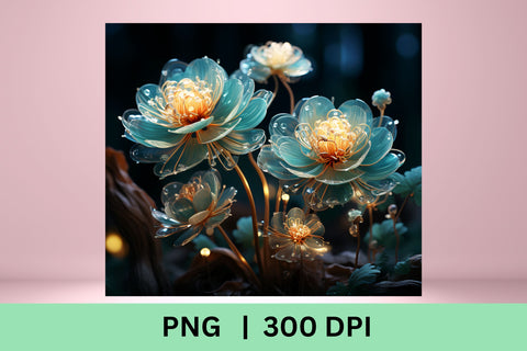 3d Flower Sublimation Tumbler, 3d Sublimation Tumbler Wrap Sublimation FloridPrintables 