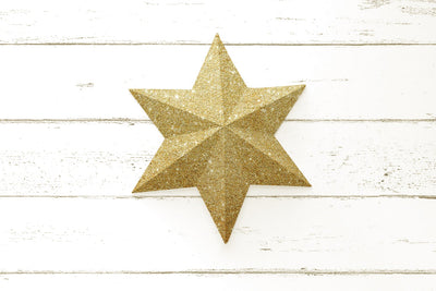 3D Folded Paper Star with 6 Points SVG 3D Paper Risa Rocks It 