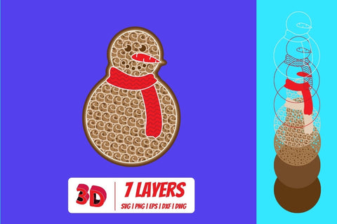3D Gingerbread SVG Bundle SVG SvgOcean 