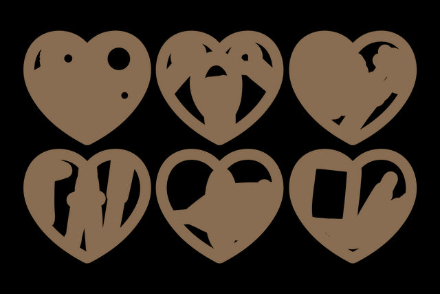 3D heart with engineering element bundle SVG MD JOYNAL ABDIN 