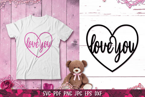 3D Heart,Heart Flower,Heart Paper Cut File,3D Valentines SVG SVG goodfox86 