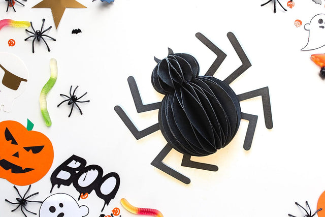 3D Honeycomb Spider SVG 3D Paper Risa Rocks It 