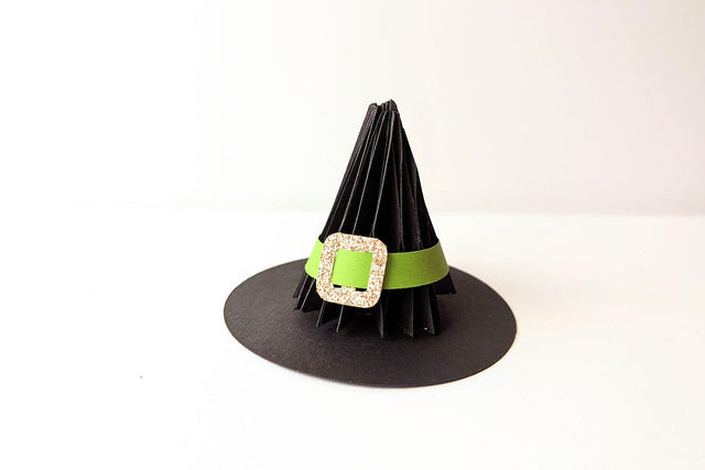 3D Honeycomb Witch Hat SVG 3D Paper Risa Rocks It 