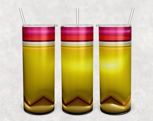 3D Inflated Pencil Tumbler Wrap, 20oz Skinny Tumbler Sublimation Design, Puffy Pencil Tumbler PNG, Teacher Tumbler Wrap Sublimation HappyDesignStudio 