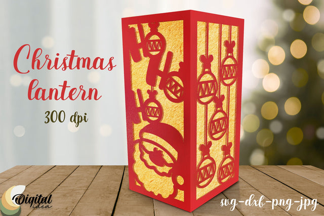 3D Lantern. Christmas Lantern Paper Cut. Lantern 3D Papercut 3D Paper Evgenyia Guschina 