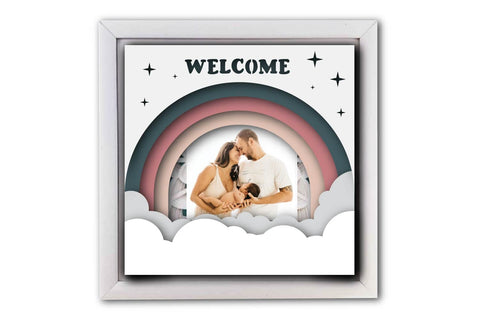 3d layer photo frame svg, dxf, eps, png SVG dadan_pm 