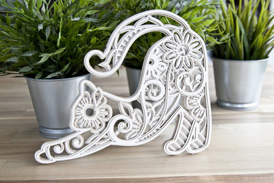 3D Layered Cat Mandala cut file for crafters 5 layers 3D Paper CutsunSVG 