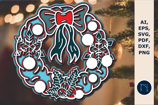 3d Layered Christmas Welcome Decorations SVG SVG MD JOYNAL ABDIN 
