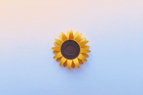 3D Layered Sunflower SVG SVG Designed by Geeks 