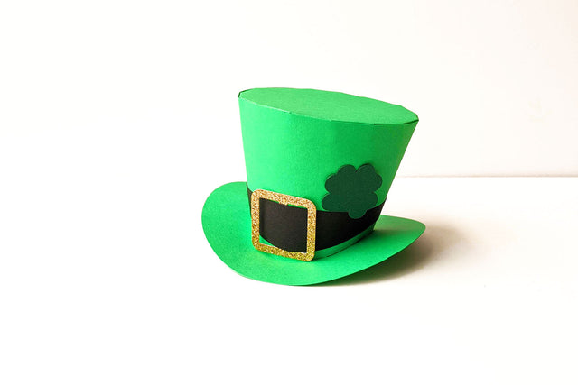 3D Leprechaun Hat SVG 3D Paper Risa Rocks It 