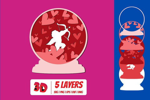 3D Love Machine SVG Bundle SVG SvgOcean 