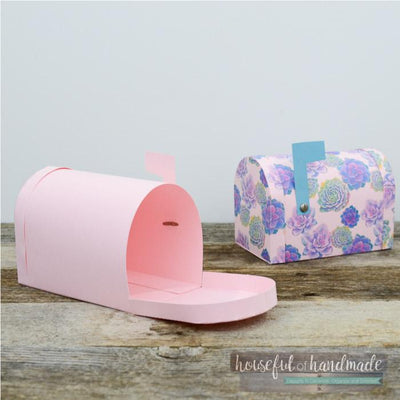 3D Mailbox 3D Paper Houseful of Handmade 