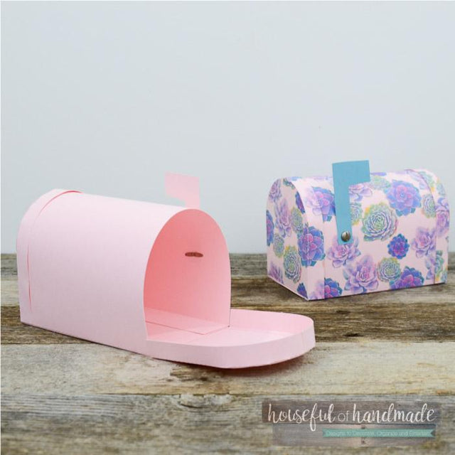 3D Mailbox 3D Paper Houseful of Handmade 