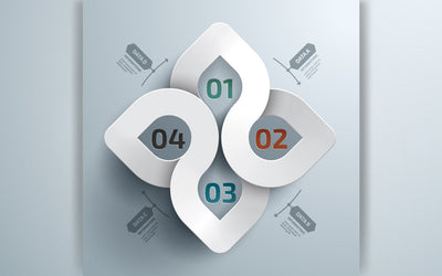 3d Modern Abstract SWOT Infographic template with colorful 3 steps or options SVG naemmiah021 
