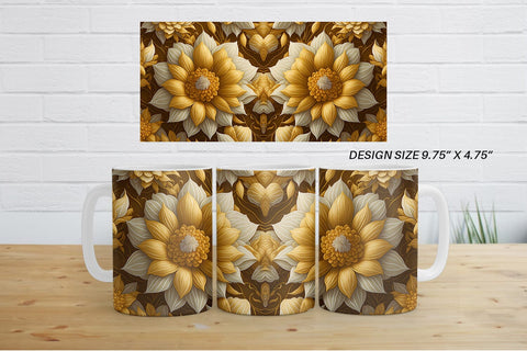 3D Mug Wraps SVG artnoy 