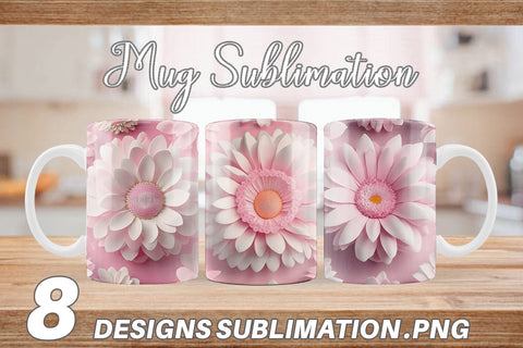 3D Mug Wraps SVG artnoy 